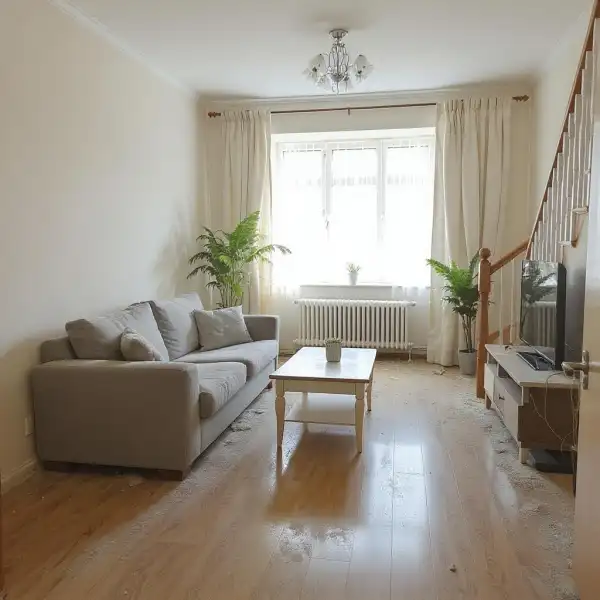 Уборка частного дома - до уборки